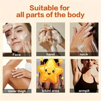 Savon à l'acide kojique au citron et au curcuma, visage et bain 2 en 1, hydratant en profondeur pour la peau, adapté à tous les Types de peau, 3 pièces 6