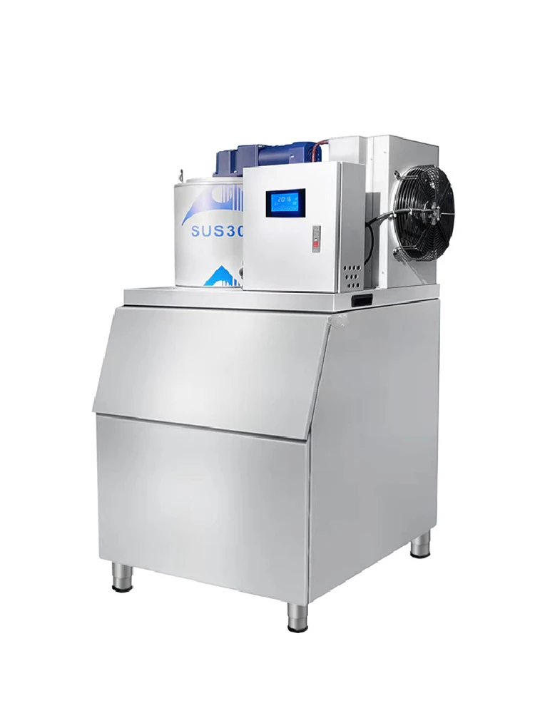 Automatic Ice Cube Maker Machine 200kg/Day Stainless Steel Ice Maker Machine Home Appliance For Bar Restaurant Commercial - Image 2
