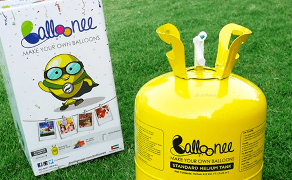 Balloonee Disposable Helium Party Kit