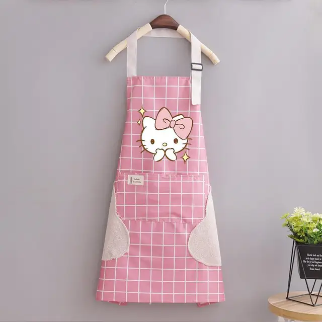 헬로 키티 앞치마 소매 세트: 주방에 스타일, 편의성, 사랑스러움을 더하는 필수품