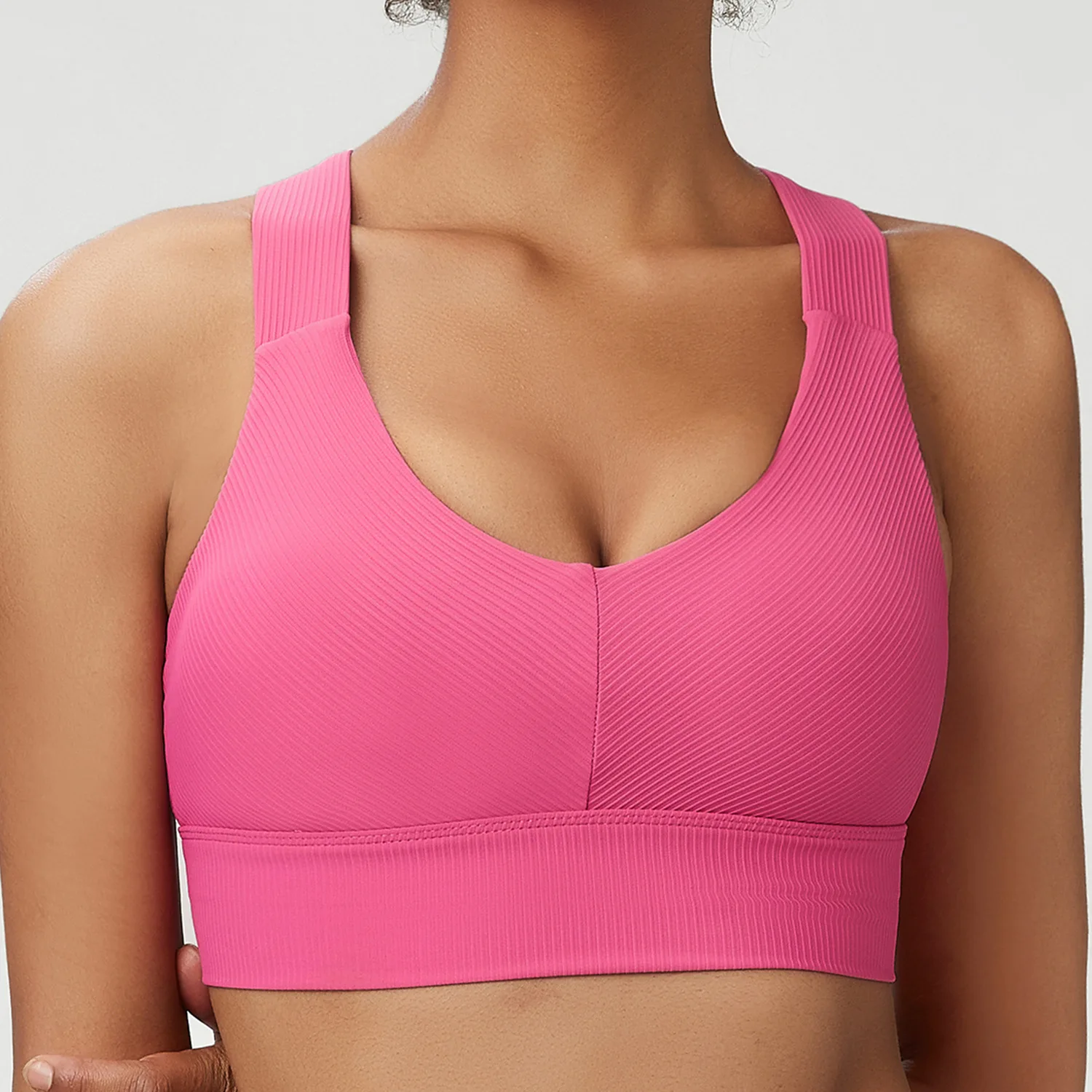 

Jenny&Dave 2023 Removable Activity Cup Sports Bra Yoga Underwear Women Summer Breathable Comfortable Slim Fit Sports Tank Top