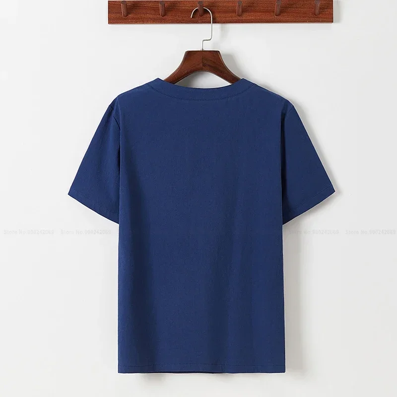Linen Zen Tea Tee Tops Pants Kung Fu Uniform Oriental Fashion Casual Loose T-shirt Chinese Retro Style Tang Suit Men Trousers