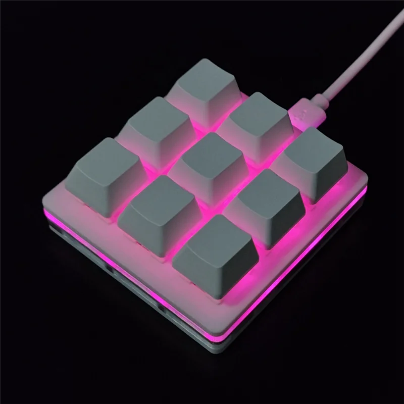 9-Key Mini Mechanical Keypad Select All Copy Paste Shortcut Key One-Key Password Mechanical Osu