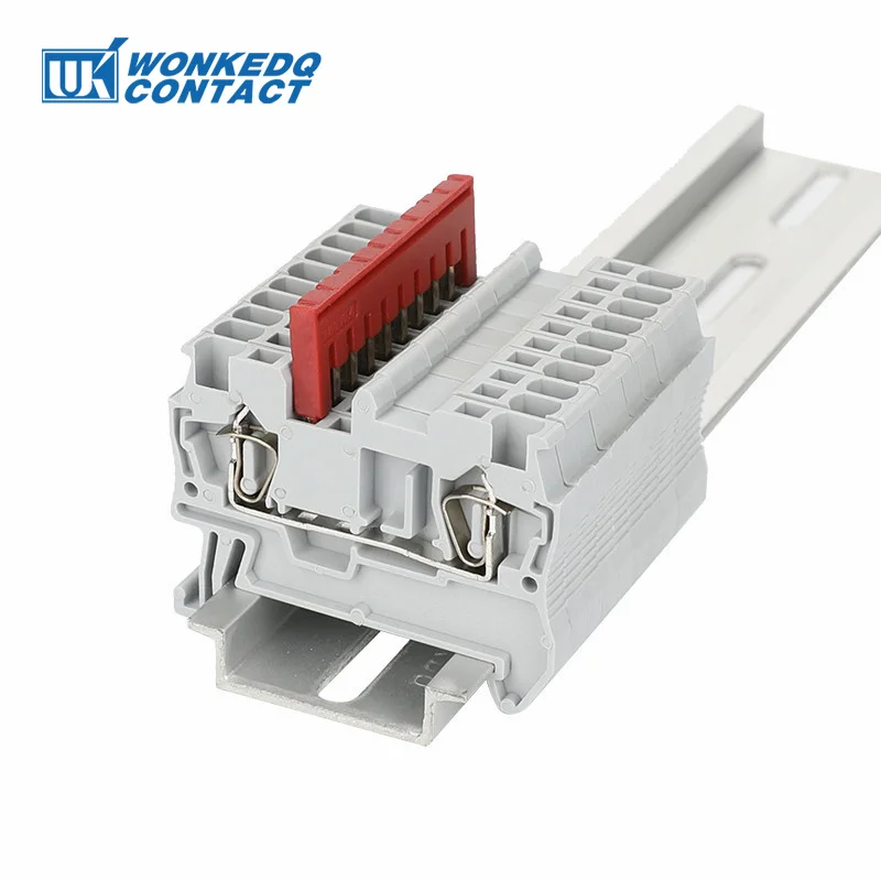 20Pcs FBS 10-4 Elektrische Anschlüsse 10 Sitze Für ST 1,5 Terminal Block Zubehör ST 1,5mm Draht jumper FBS10-4 Plug-in Brücke – Detail 4