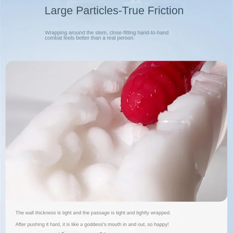 Male Sex Toys 3 Hole Design Masturbator Cup Soft Pussy Vacuum Pocket Cup for Men Adult Endurance Exercise Sex Products