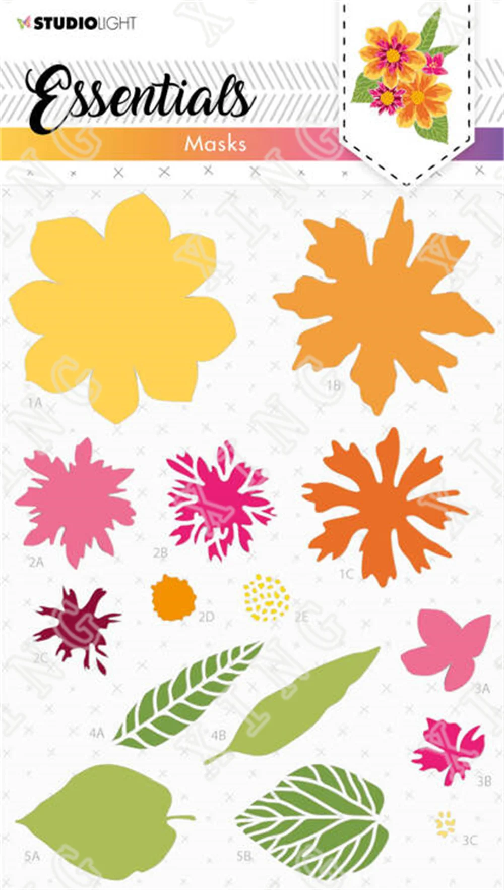 2022 Floral Patterns Anemone Dahlia Magnolia Layering Stencils Diy Painting Paper Scrapbooking Coloring Kids Fun Drawing Molds