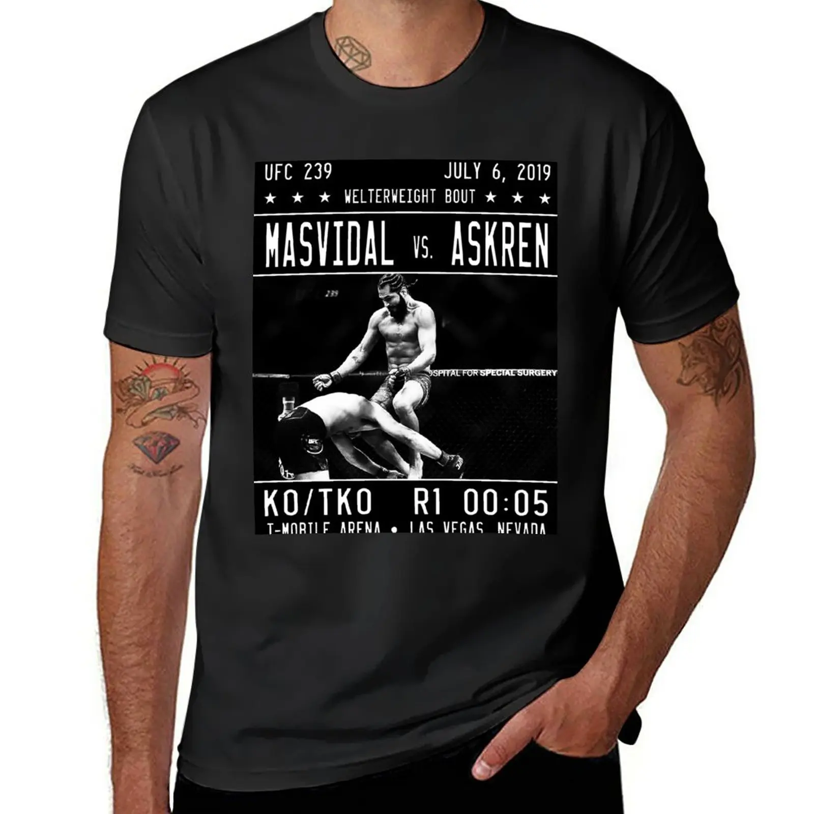 

New The Flying Knee T-Shirt summer tops t-shirts man custom t shirts man clothes t shirts men