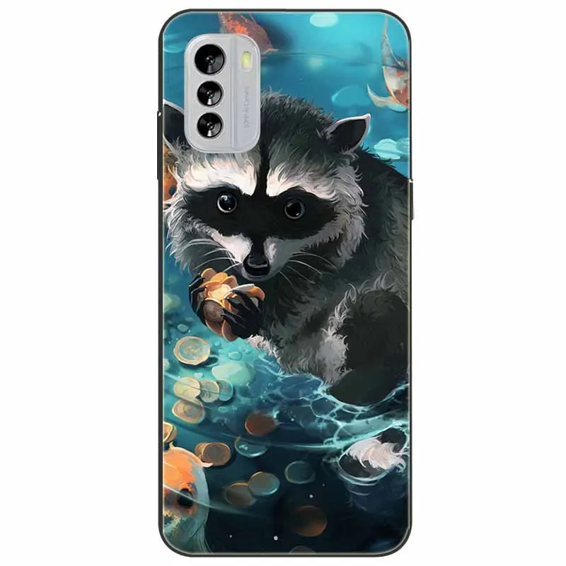 Silicone Painted Cat Animal Design TPU Soft Phone Case Cover