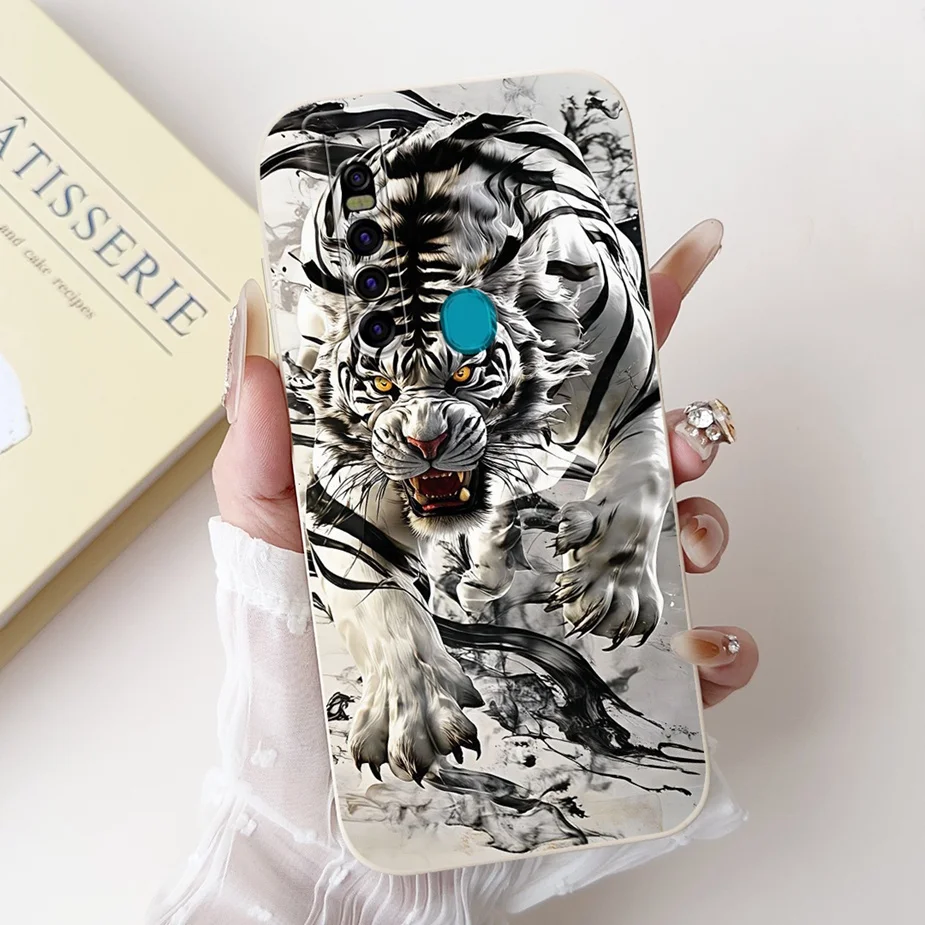 Cute Cat Cartoon Shockproof Phone Case Cover - Soft Protective s