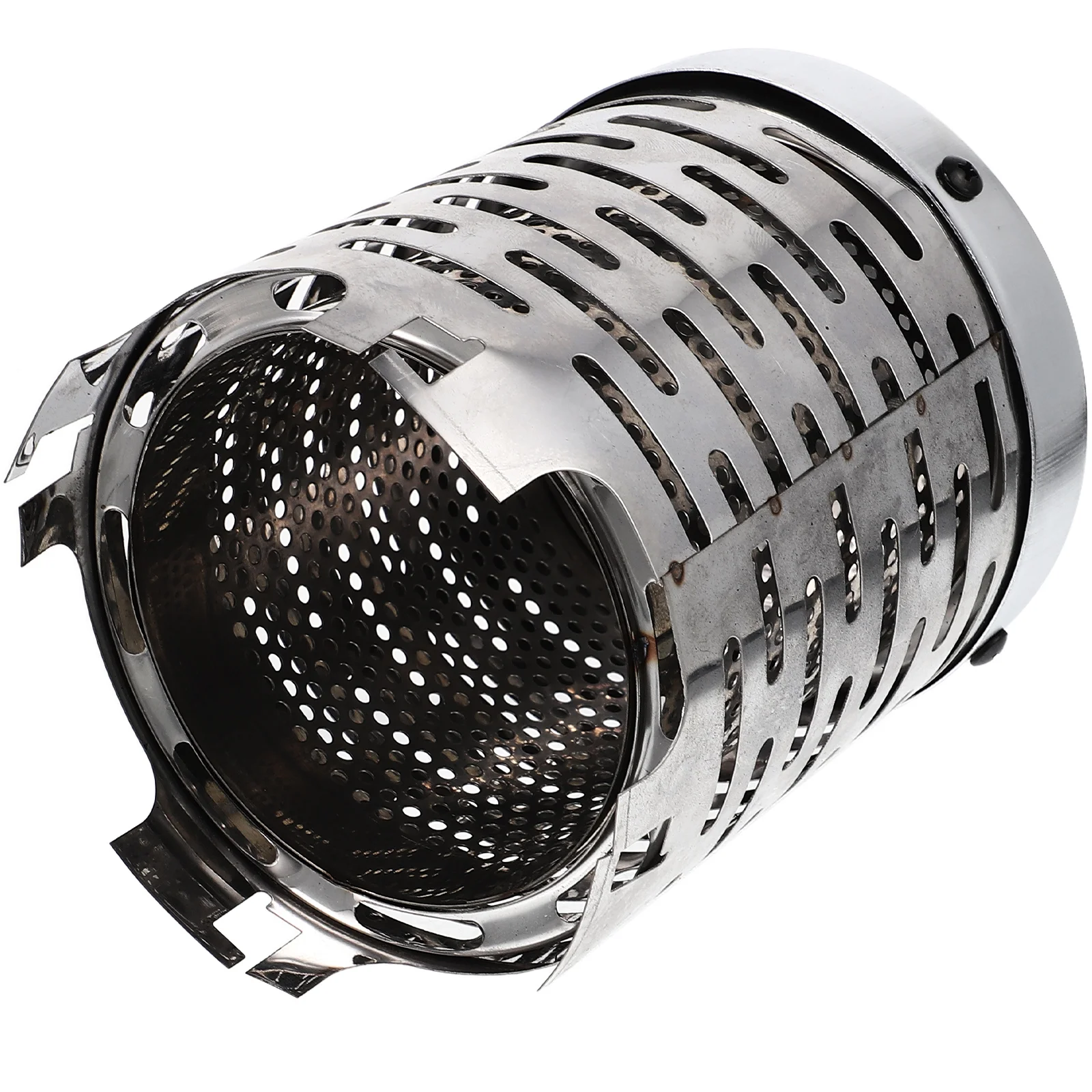 

1 Set Portable Heating Stove Cover Outdoor Camping Mini Stove Thermal Conductive Shield