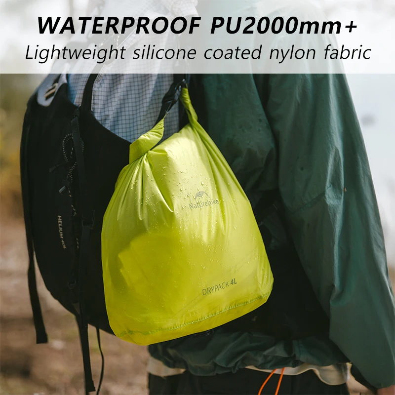 Naturehike waterproof dry bag 2L 4L 8L nylon camping trekking swimming rafting kayaking bag
