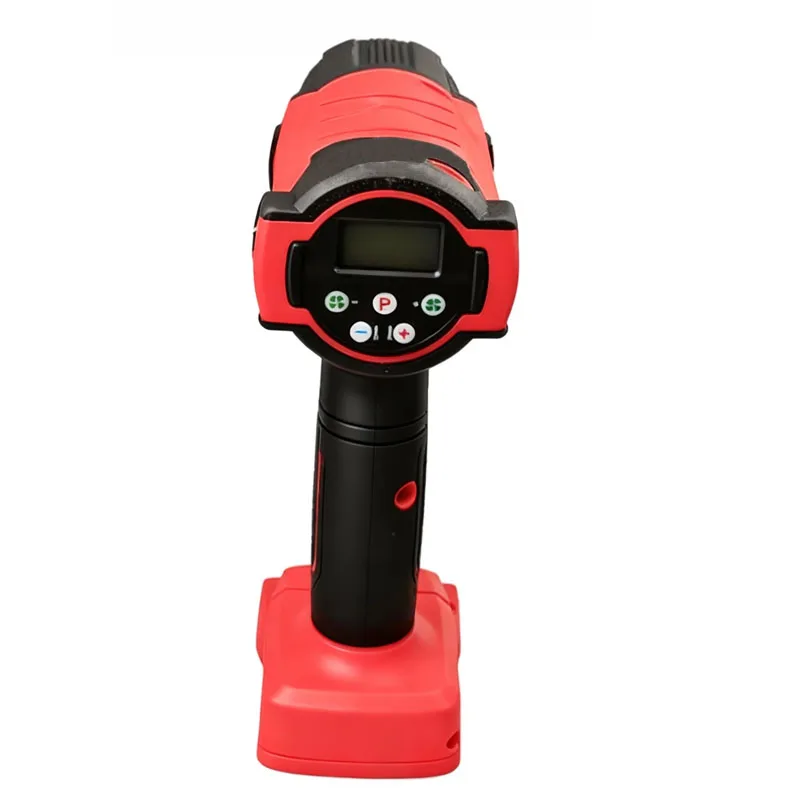 Hot Air Gun 60-540℃ Adjustable Cordless Heat Gun 3 Nozzle LCD Display Power Tools for Milwaukee 18V Battery