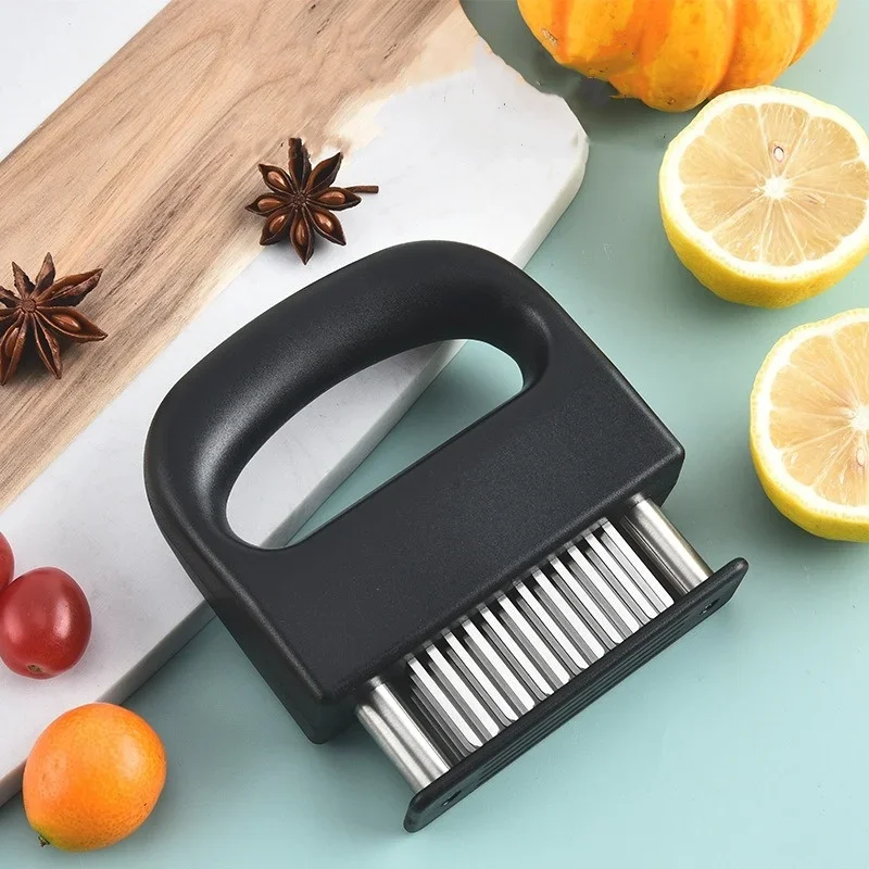 Meat Tenderizer with 48 Stainless Steel Blades Ultra Sharp Needle Tenderizer for Tenderizing Steak Beef Kitchen Gadgets Accessor Kitchen