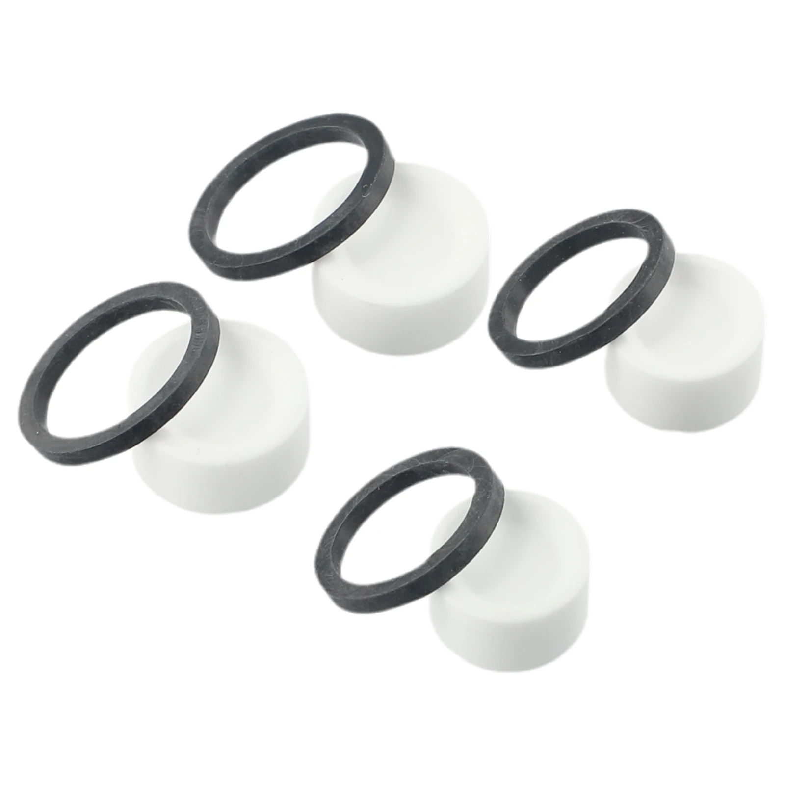 

Штангенциркуль тормоза для велосипеда, поршневые компоненты и запчасти для велосипеда, 4 шт., черный + белый, гидравлический с уплотнительным кольцом для Shimano M640 M810