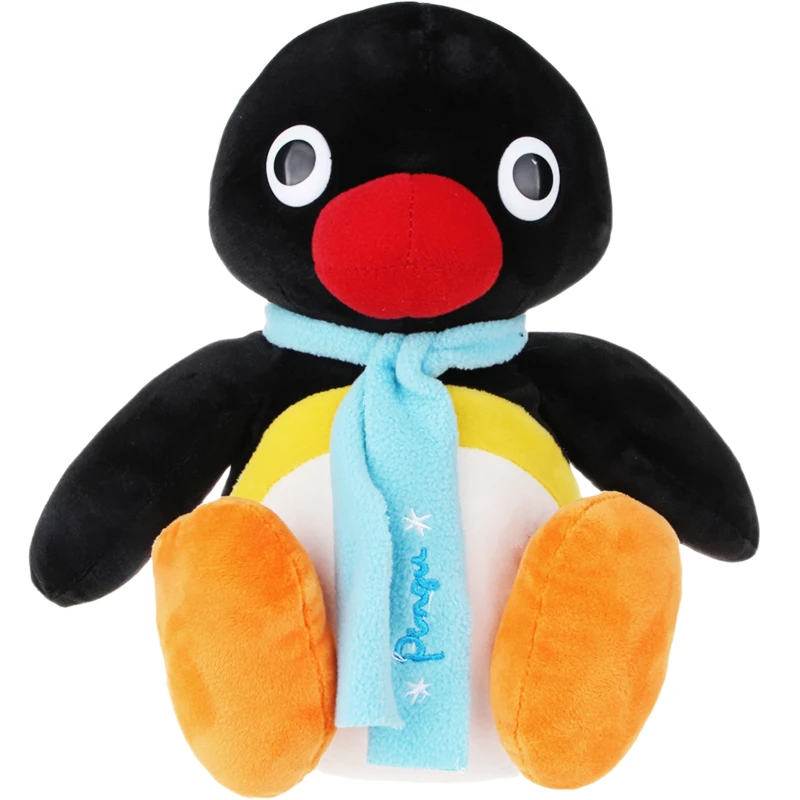 28cm Genuine Pingu Plush Doll Noot Noot PINGU and PINGA Figure