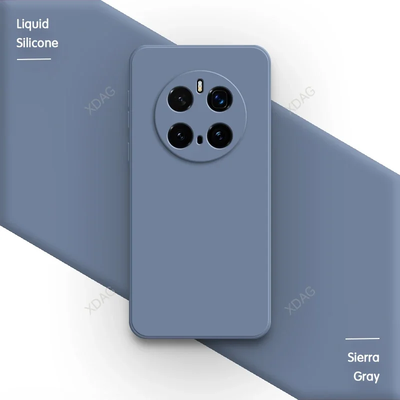 Liquid Silicone Lens Protection Back Cover for Honor Magic Series - Soft Square Design