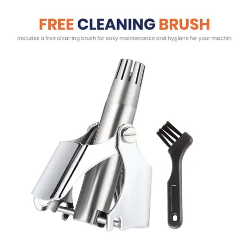 Ear and Nose Hair Trimmer Clipper Painless Hair Trimmer for Men Women Manual Trimmer with Waterproof Hand wash Easy Cleansing - Image 5