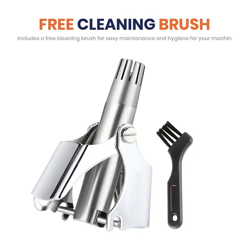 Ear and Nose Hair Trimmer Clipper Painless Hair Trimmer for Men Women Manual Trimmer with Waterproof Hand wash Easy Cleansing - Image 5