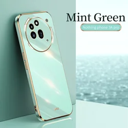 Custodia per Telefono in Silicone con Design Quadrato - Cover Posteriore Soft Premium