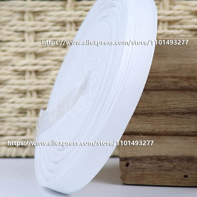 20 Yards/roll Grosgrain Ribbon For Gift Packing Wedding Christmas Decoration Handmade DIY Bows 10mm/15mm/25mm/38mm/50mm ribbon decoration ribbon supplies wrapping ribbon grosgrain ribbon christmas ribbon