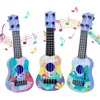 Mini Ukulele Guitar Toy Skill Improving Classical Early Educational Musical Instrument for Boys Girls Children Baby Xmas Gifts 1