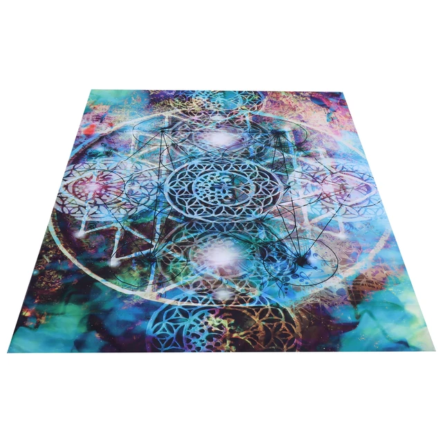 Poliészter Gobelin Absztrakt Geometria Mintázat Fal Függő Takaró Art Otthoni Dekoráció150X130Cm - Image 2