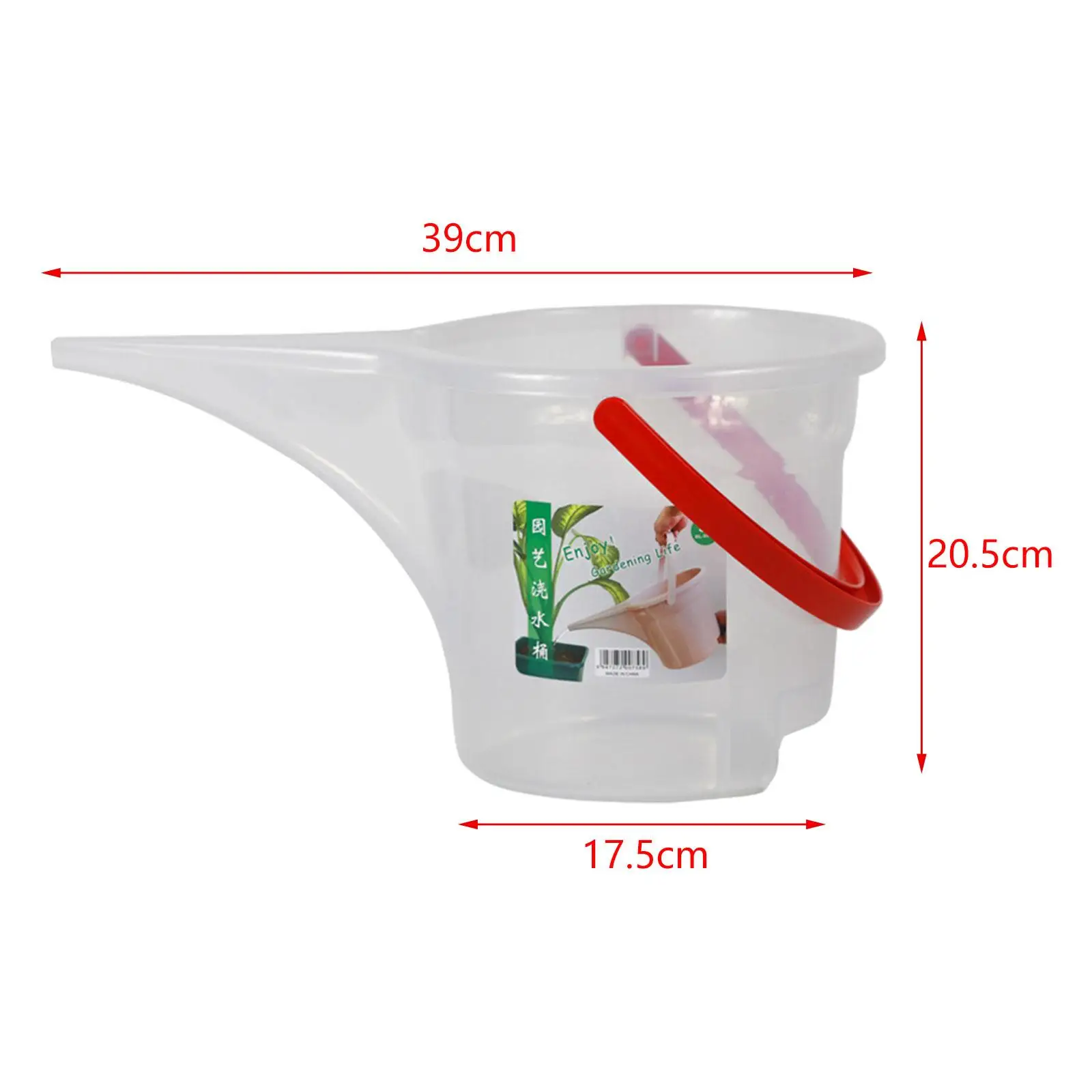 5L Watering Can Lightweight Easy to Use Portable Modern Design Garden Watering Pot for Bonsai Farm Farmhouse Plants Flower