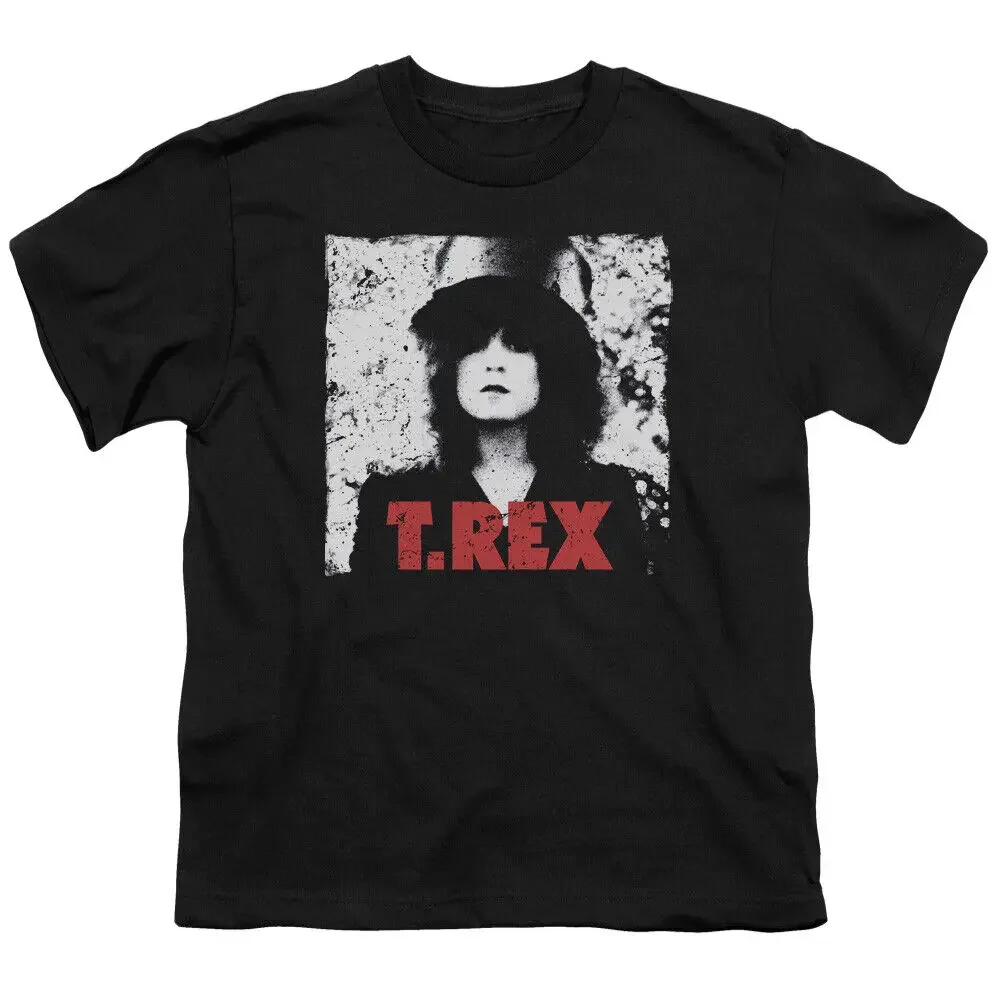 T Rex The Slider Kids Youth T Shirt Con Licenza Music Rock Band Tee Nero
