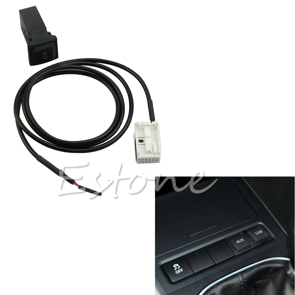 

Upgraded Vehicle Adapter AUX Fit for Jetta MK5 Golf