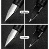 3PCS Jinhao 65 Fountain Pen EF F Nib with Converter Metal Matte Black Writing INK Pen school office student stationery supplies 6