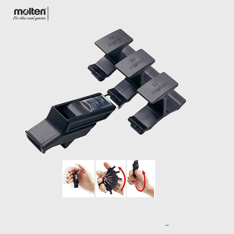 Molten RA0030 Football Whistle FA3200 Professional Football Referee Whistle Football Game Sports Tools Soccer Ball