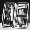 19/1PCS Professional Pedicure Nail Scissors Tool Nail Clipper Set Stainless Steel Manicure Cutter Trimmer Ear Spoon Nail Clipper 1
