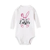 My First Easter Baby Romper Newborn Holiday Bodysuit Bunny Printed Long Sleeve Clothes Ester Party Boys Girls Outfits Jumpsuit 5