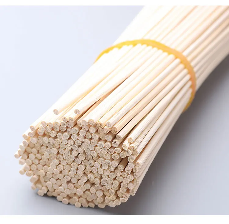 Eco-friendly Natural Aromatherapy Rattan Sticks Wooden Reed Diffuser Sticks for Household Scents 3MMX22CM reed diffuser refill sticks