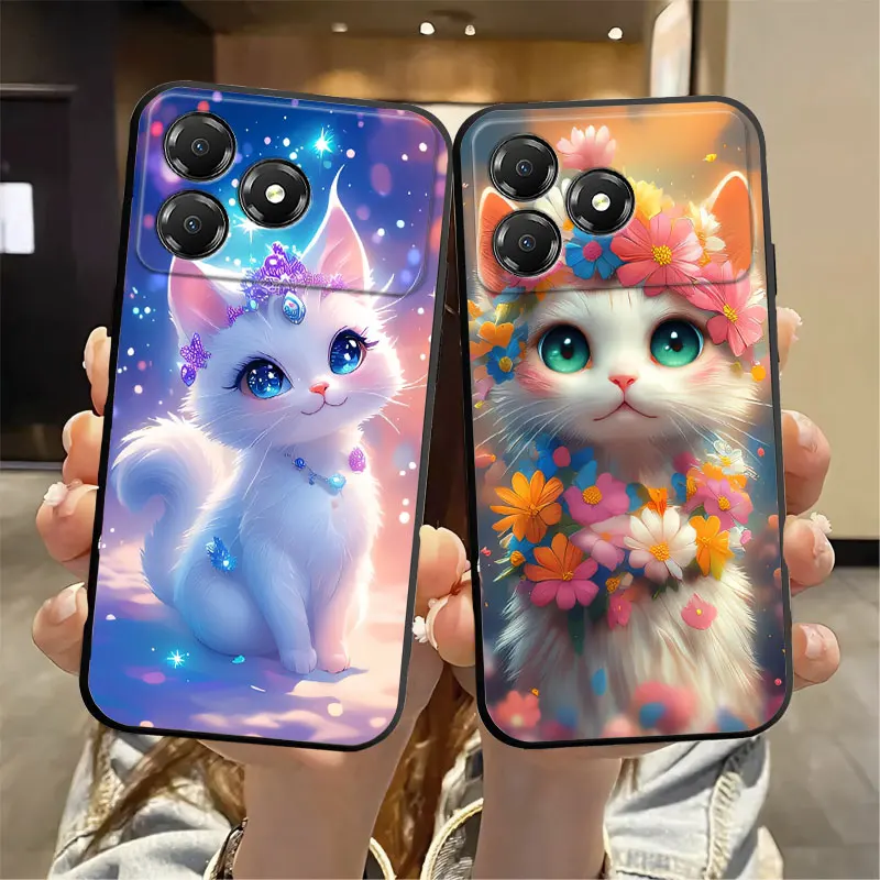Butterfly Marble Print Silicone Soft Phone Case with Bumper Protection