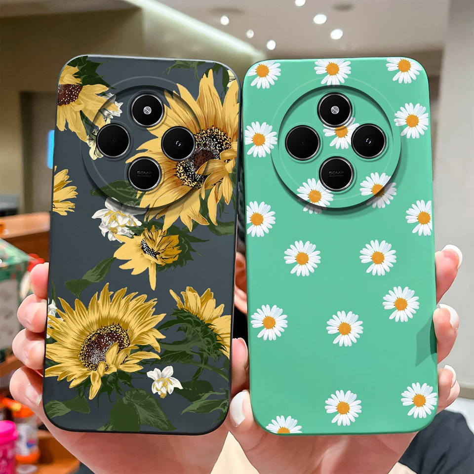 Rose Sunflower Avocado Antifouling Protective Drop-Resistant Bumper Case