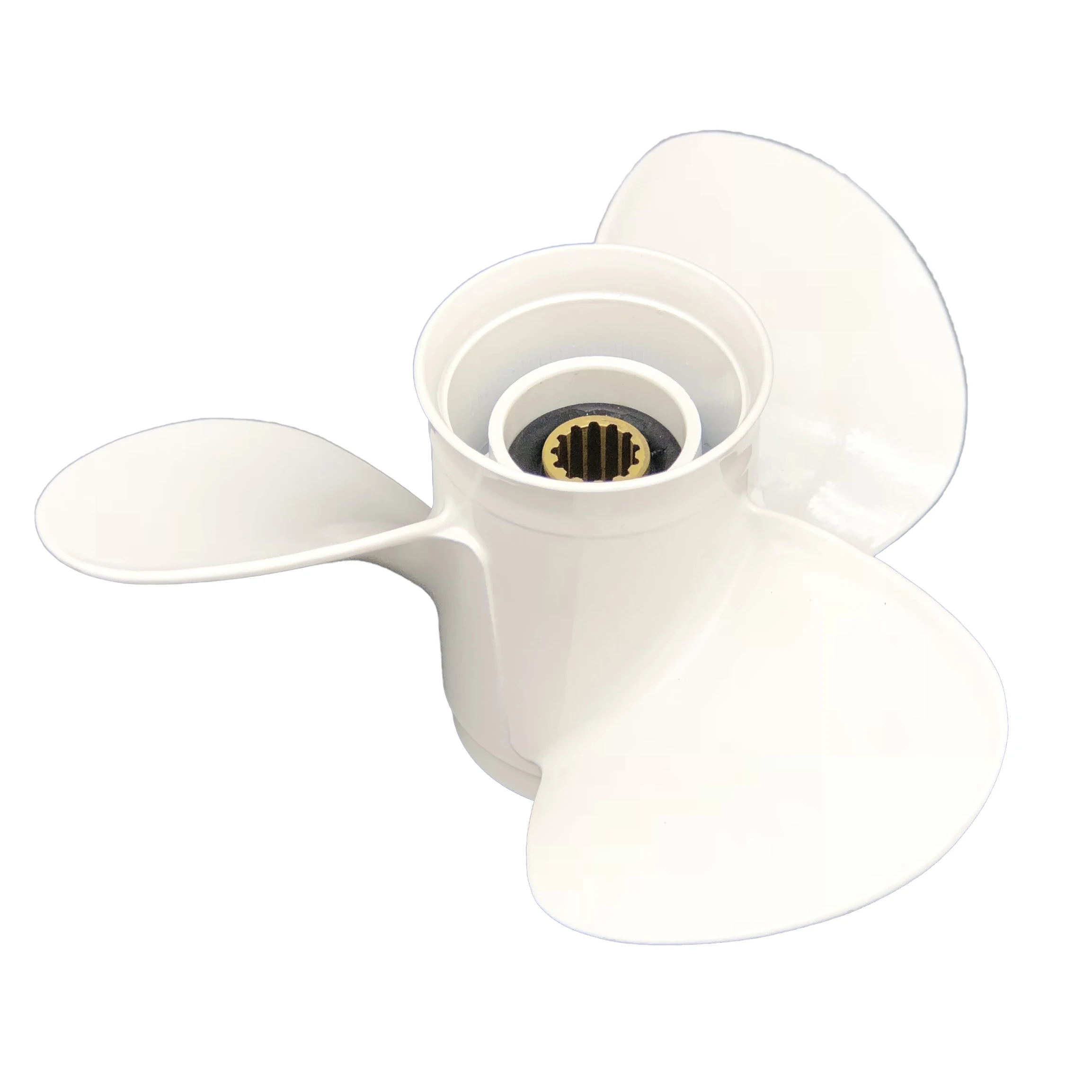 

11 5/8x11 - G For yamaha 40HP 50HP propellers outboard motor propellers outboard motor 13 tooth spline Thru Hub Exhaust