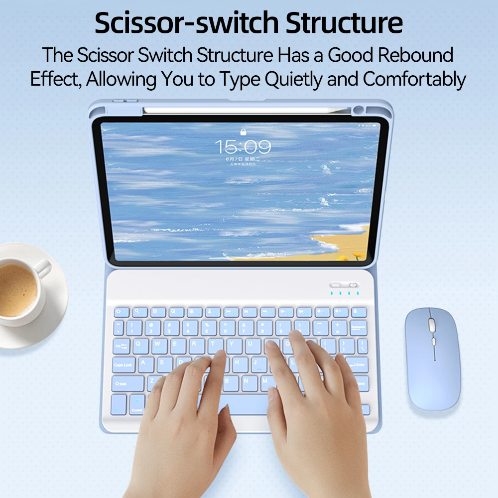 Versatile Keyboard Case for iPad with Enhanced Protection and Functionality