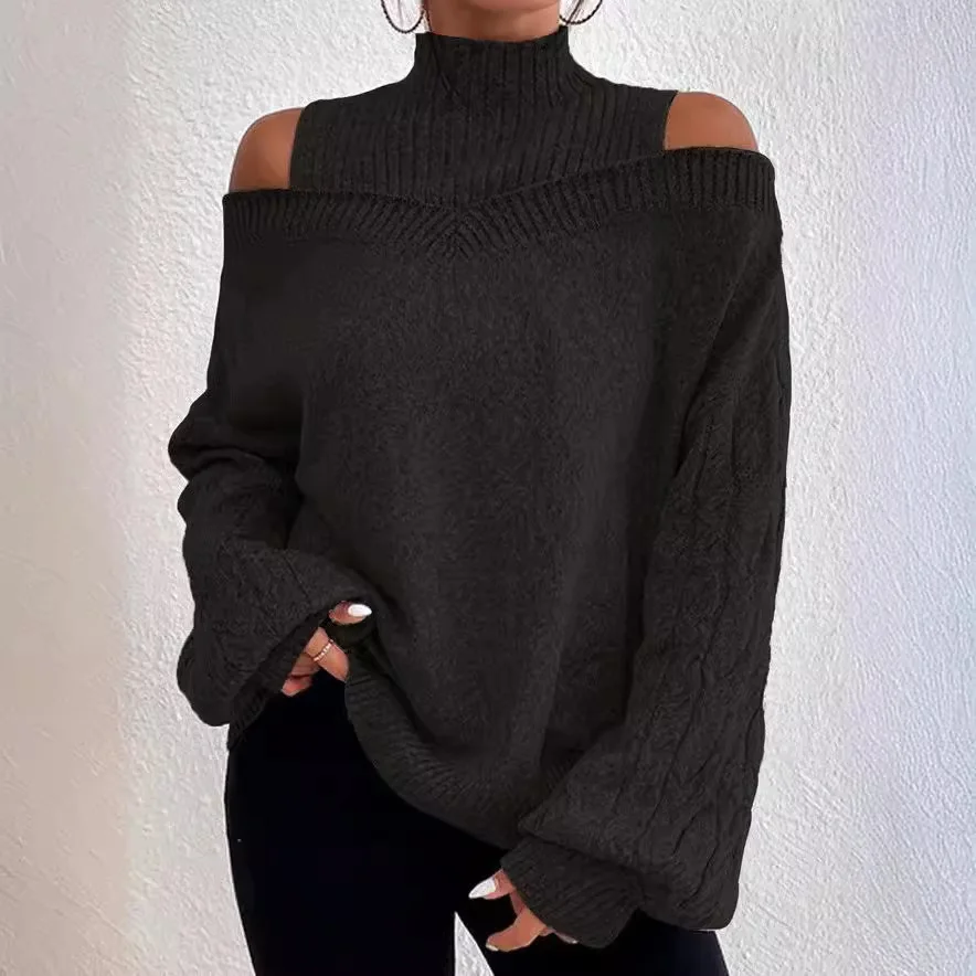 Women Autumn Winter Knitted Sweater