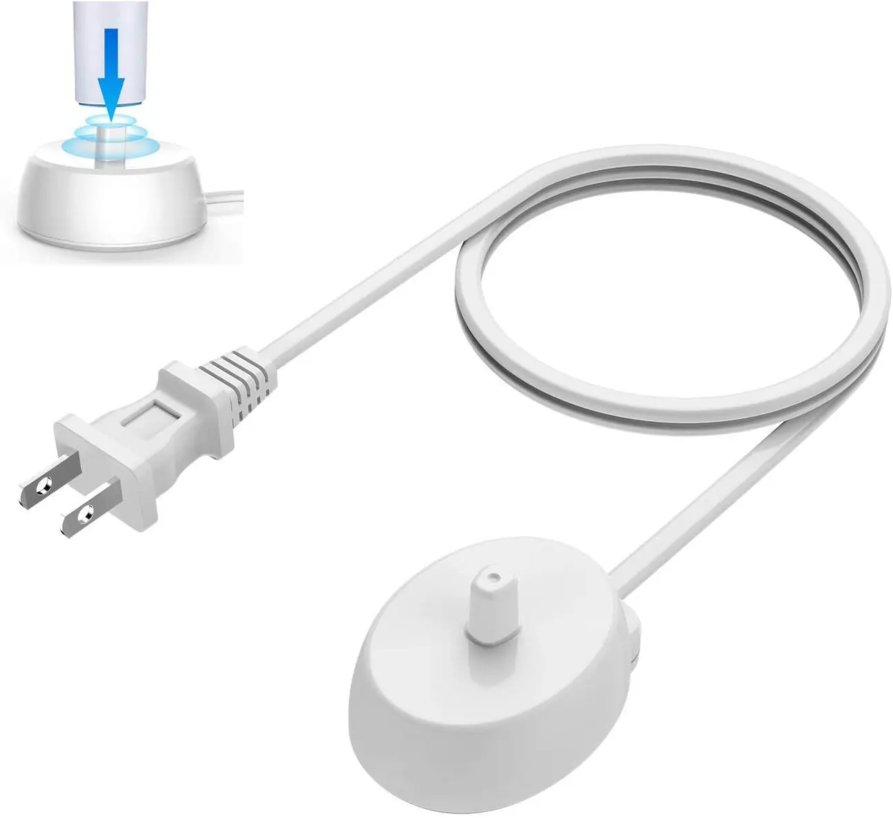 EU/USB charger for Oral B Braun electric toothbrush iO Series 3 4 5 6 1000/3000/5000/7000/7500 waterproof inductive base