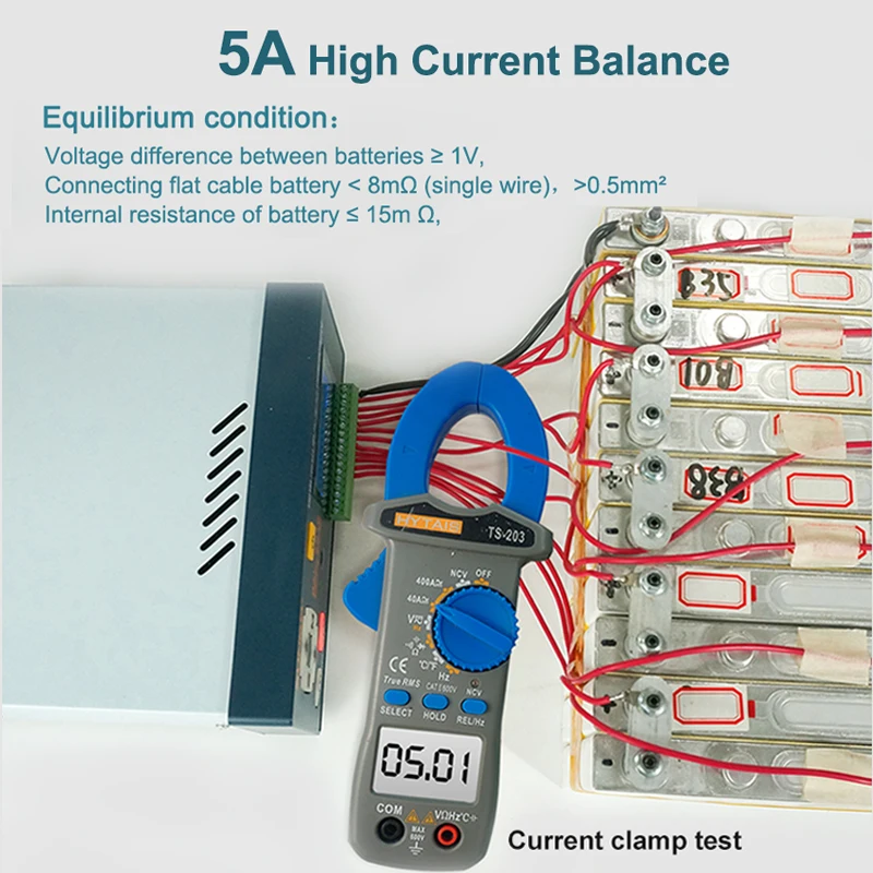 Nuovo SUNKKO 5616 Controller di bilanciamento della batteria batteria al litio capacità di riparazione 5A corrente nuova energia bilanciatore della batteria del veicolo