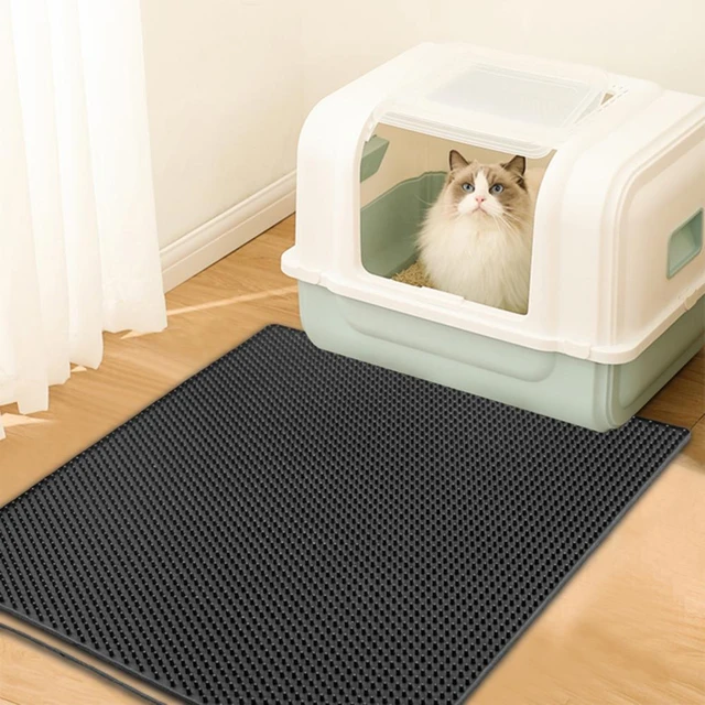 Good Cat Litter Mat Wide Application Keep Floor Clean Eco-friendly Pretty  Kitty Litter Box Silicone Trapping Mat - AliExpress