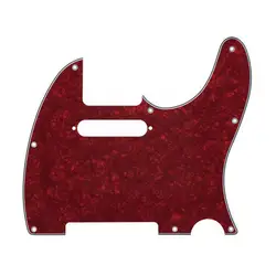 Guitar Parts - For Us Standard 5 Screw Holes 52 Year Tele Telecaster Guitar Pickguard Scratch Plate, Multicolor Choice M9e4