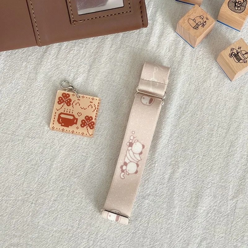 Elastic Band Strap for Notebooks - Cute Cartoon Decor, Ins Style Handmade Journal Closure