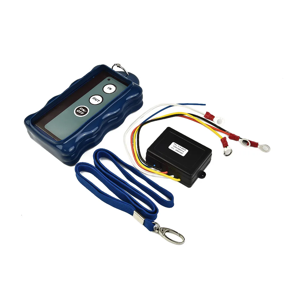 Wireless Winch Remote Control Handset Switch Kit 9-30V for Jeep ATV Truck Automobiles Accessories Switch Controller Winch Remote Control Winch Switch Controller