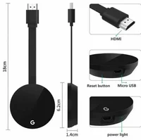 Chromecast Google Wireless WiFi mirascreen HDMI-compatible HD Display Dongle Media Streaming Video tv Smart Home For ios/Android - Image 5