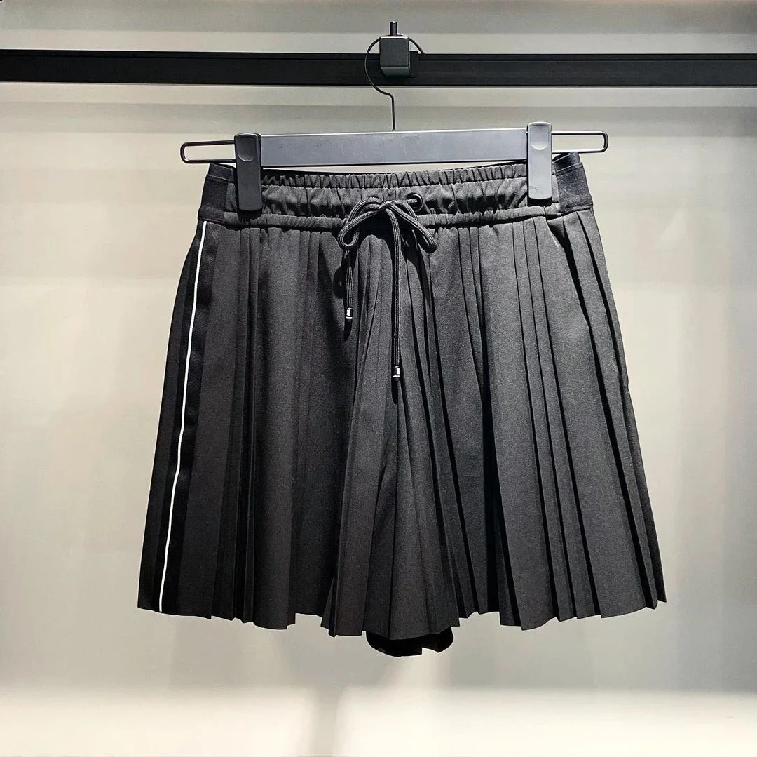 New spring summer golf short pantskirtfor women elastic band tennis golf bottom ladies wear cool full
