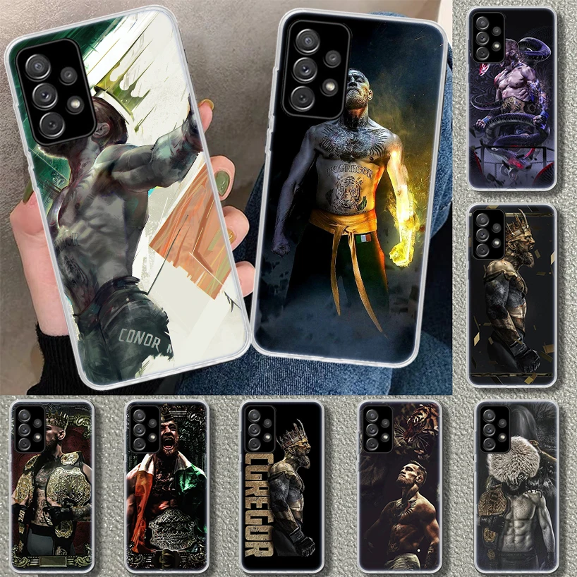 Чехол для телефона Conor Mcgregor The King чехол Samsung Galaxy A52 A72 A51 A71 A32 A31 A41 A22 A12 A02S A21 A11 M31 M21 M32 |