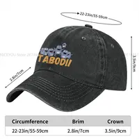 Grizzy And The Lemmings Multicolor Hat Peaked Women's Cap Happy Tabodi Personalized Visor Protection Hats 2