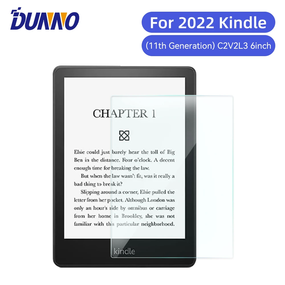 Protetor de Tela de Vidro Temperado para 2023 Kindle 11th Geração C2v2l3 Polegadas Tablet Película Protetora E-book